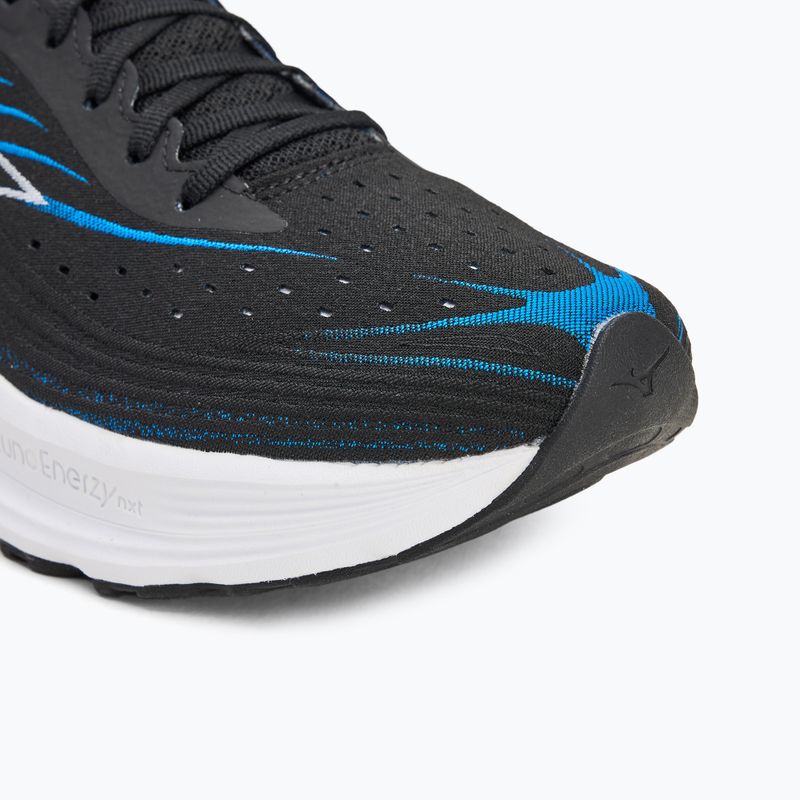 Buty do biegania męskie Mizuno Wave Skyrise 6 black/white/blue pace 7
