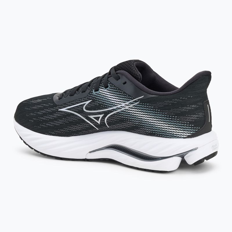 Buty do biegania męskie Mizuno Wave Inspire 21 2E black/silver/metallic gray 3