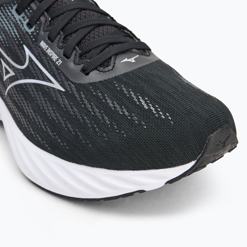 Buty do biegania męskie Mizuno Wave Inspire 21 2E black/silver/metallic gray 7