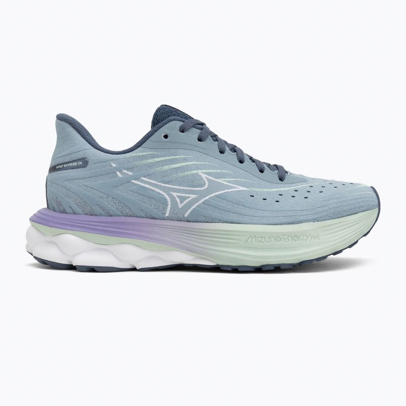 Buty do biegania damskie Mizuno Wave Skyrise 6 citadel/white/bay 2