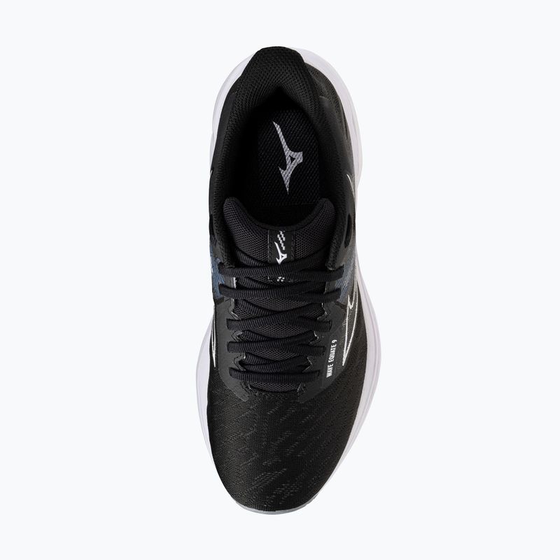 Buty do biegania damskie Mizuno Wave Equate 9 black/white/paisley purple 5