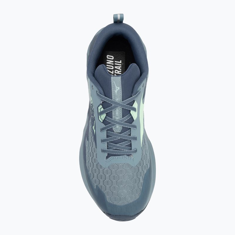 Buty do biegania męskie Mizuno Wave Ibuki 5 citadel/vintage indigo/neo mint 5