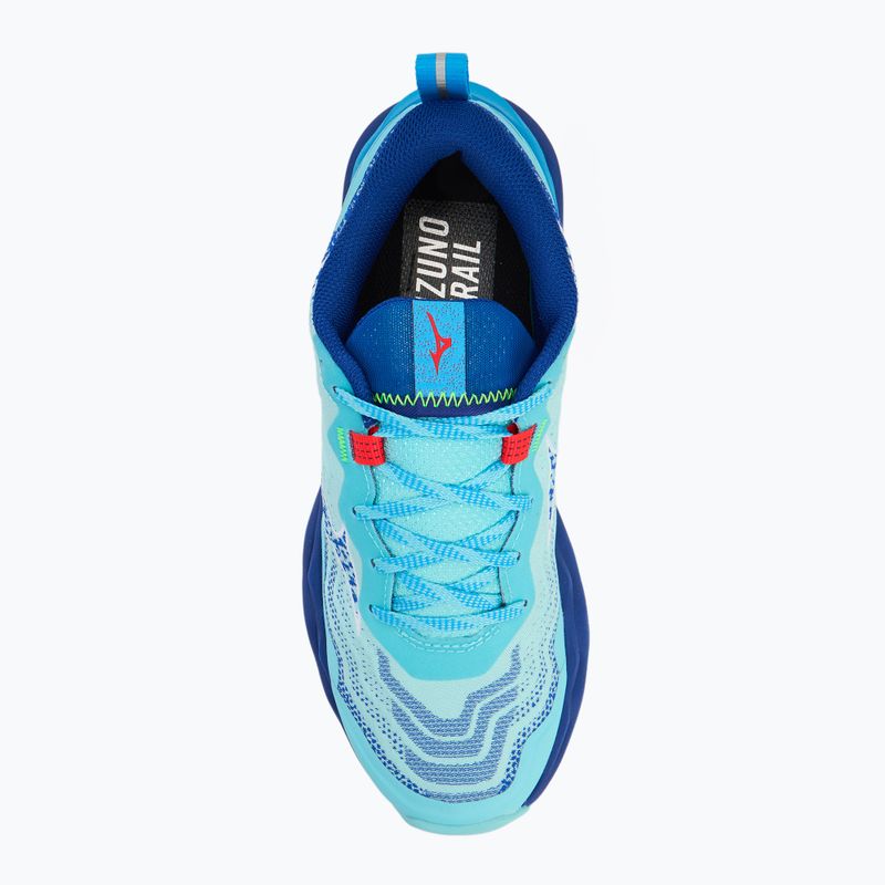 Buty do biegania damskie Mizuno Wave Daichi 9 blue radiance/white/ reflex blue c 5