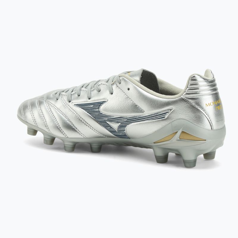 Buty piłkarskie męskie Mizuno Monarcida Neo III Pro Md galaxy silver/8605 c 3