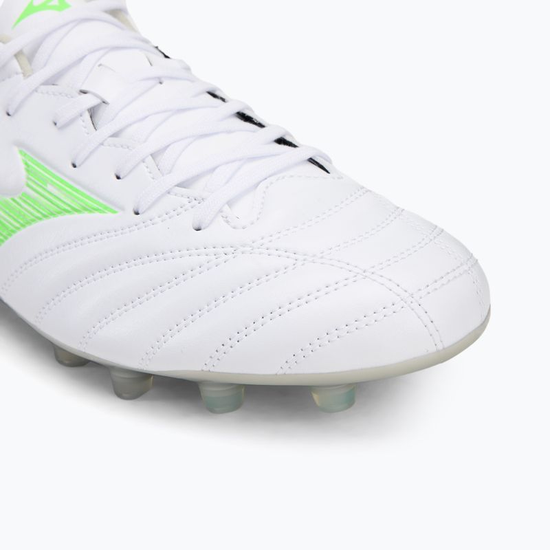 Buty piłkarskie męskie Mizuno Monarcida Neo III Pro Md white/neon green 7