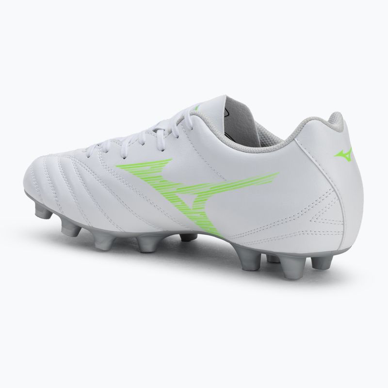 Buty piłkarskie Mizuno Monarcida Neo III Select Md white/neon green 3