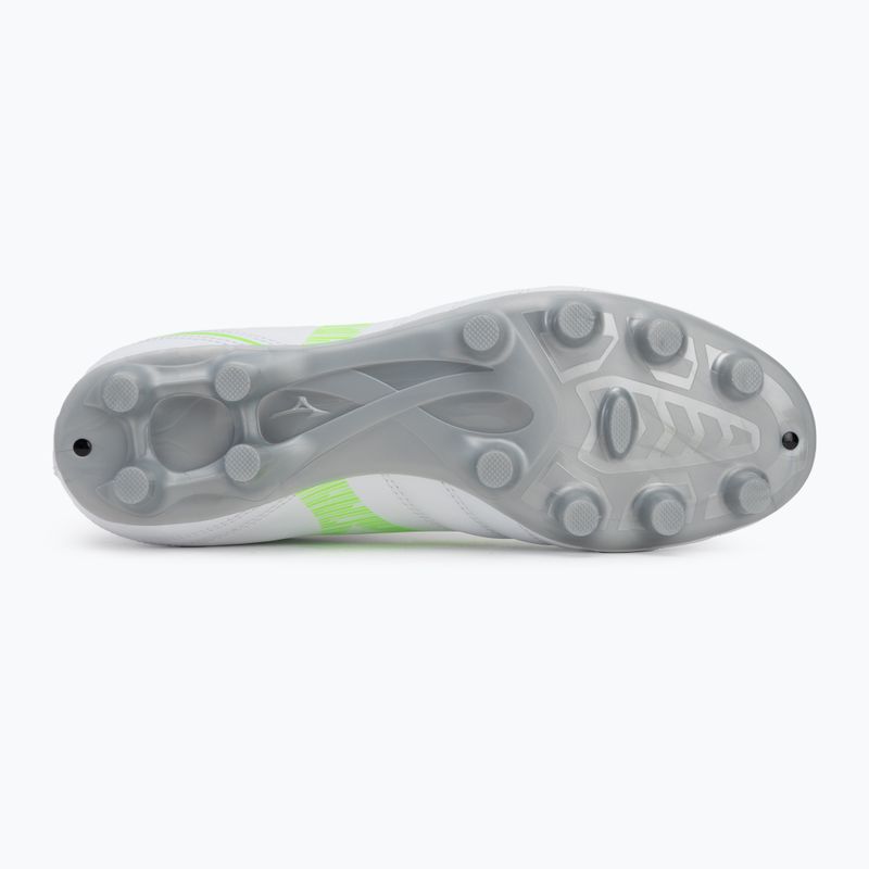 Buty piłkarskie Mizuno Monarcida Neo III Select Md white/neon green 4