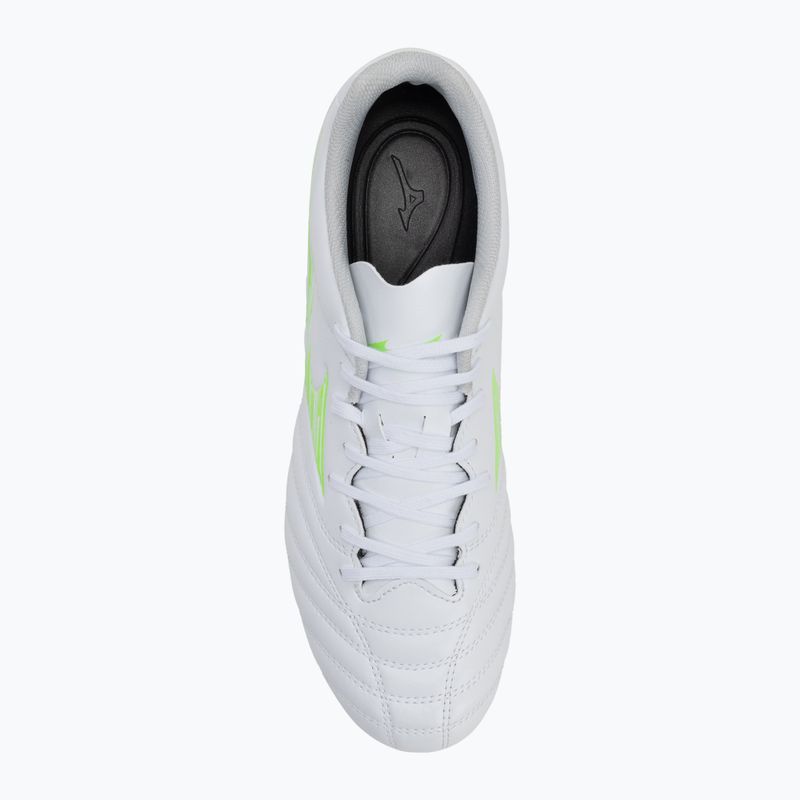 Buty piłkarskie Mizuno Monarcida Neo III Select Md white/neon green 5