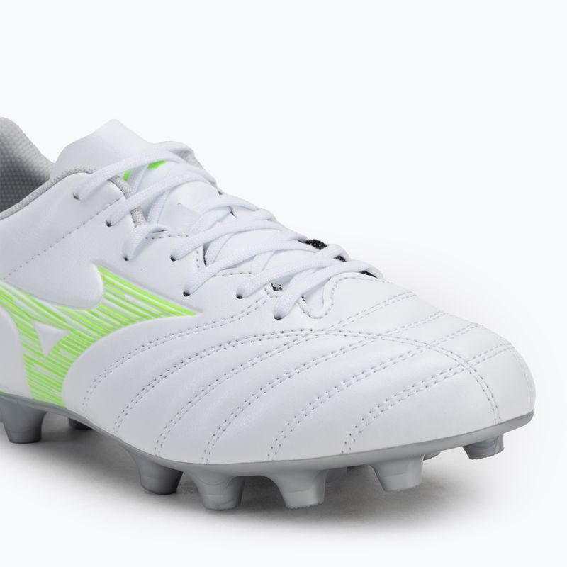 Buty piłkarskie Mizuno Monarcida Neo III Select Md white/neon green 7