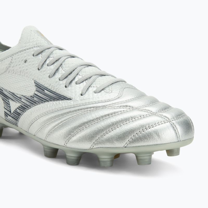 Buty piłkarskie męskie Mizuno Morelia Neo IV β Japan Fg galaxy silver/8605c/coolgray3c 7