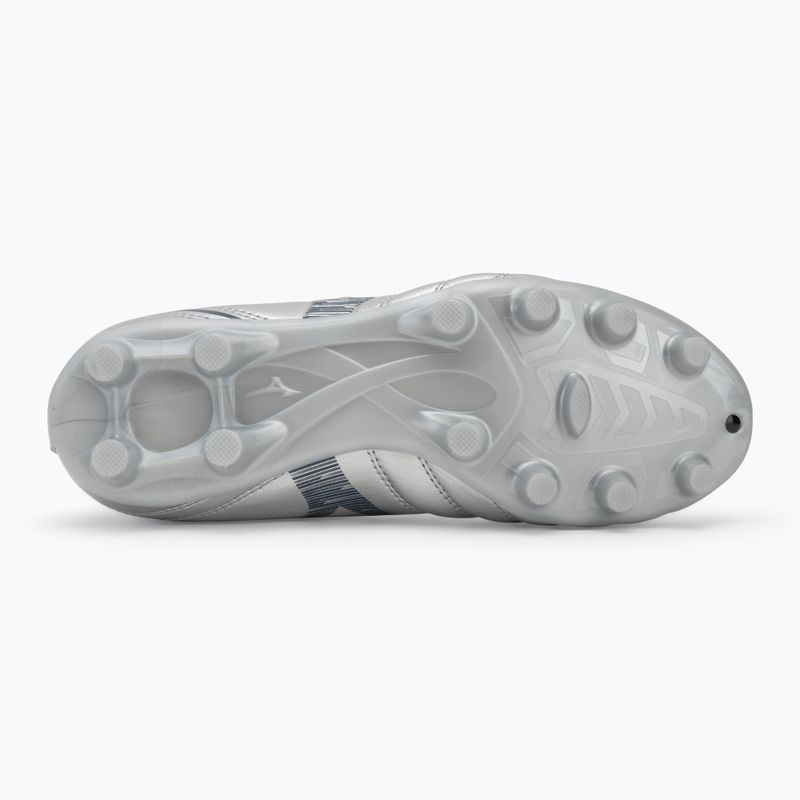Buty piłkarskie dziecięce Mizuno Monarcida Neo III Select Jr Md galaxy silver/8605 c/gold 4