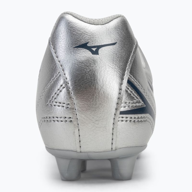 Buty piłkarskie dziecięce Mizuno Monarcida Neo III Select Jr Md galaxy silver/8605 c/gold 6