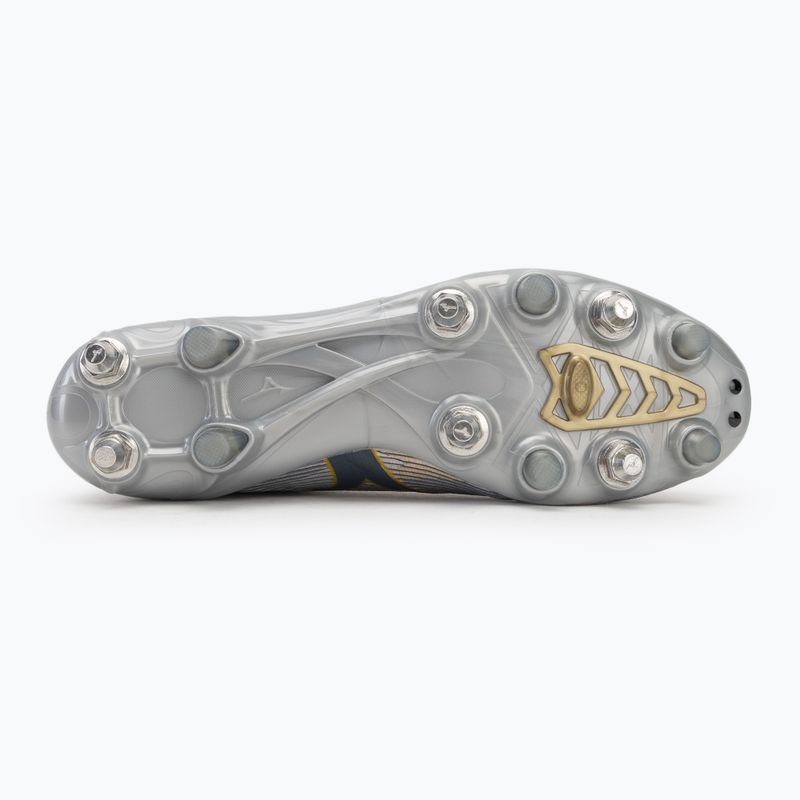 Buty piłkarskie męskie Mizuno α II Japan Mix galaxy silver/8605 c/gold 4