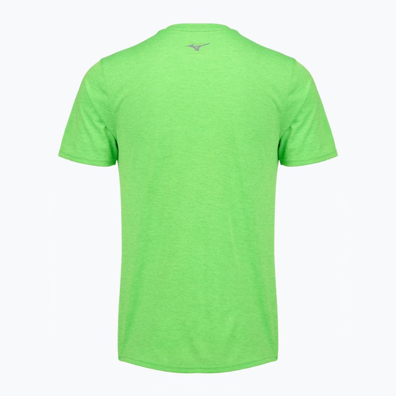 Koszulka do biegania męska Mizuno Core RB Tee green gecko 2