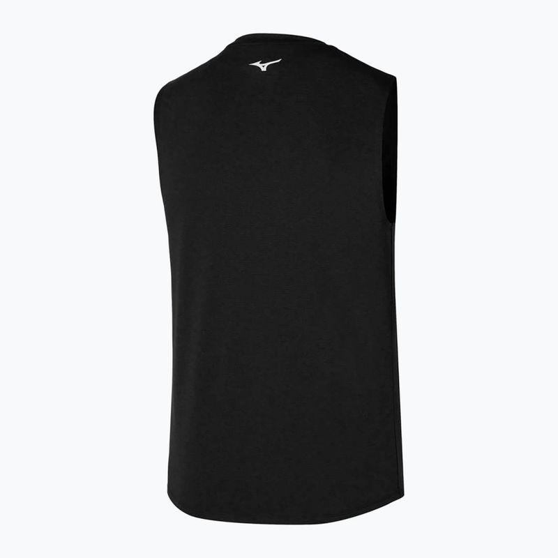 Koszulka do biegania męska Mizuno Impulse Core Sleeveless black 2