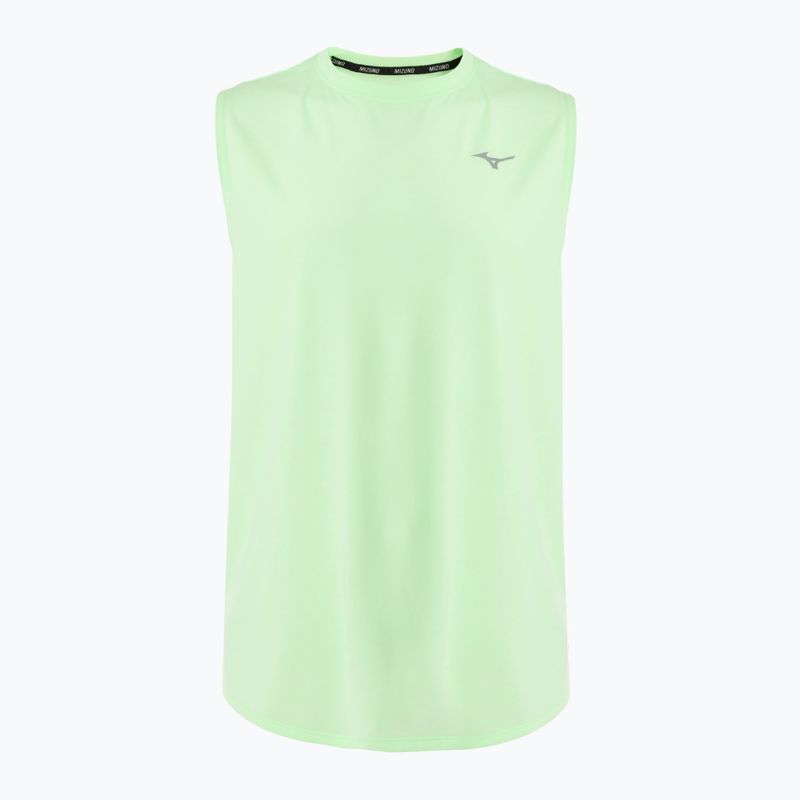 Koszulka do biegania męska Mizuno Impulse Core Sleeveless neo mint