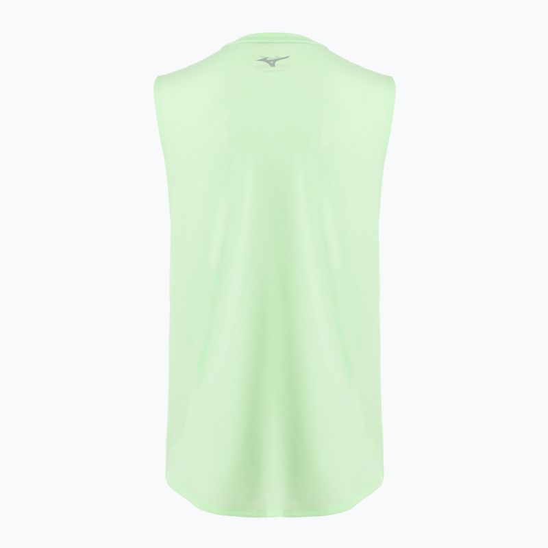 Koszulka do biegania męska Mizuno Impulse Core Sleeveless neo mint 2