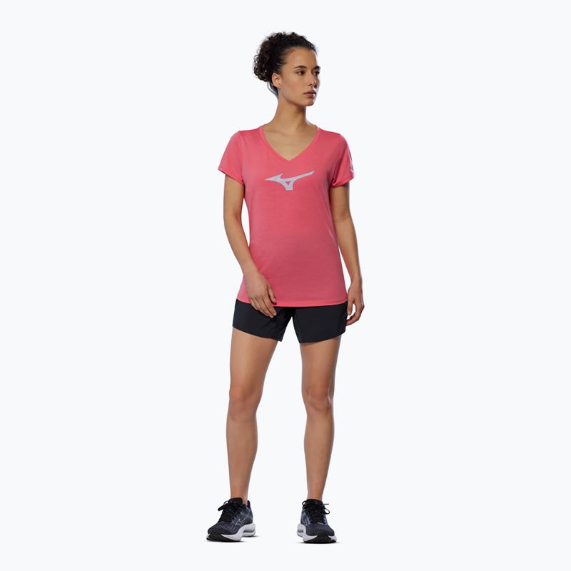 Koszulka do biegania damska Mizuno Core RB Tee camellia rose 2