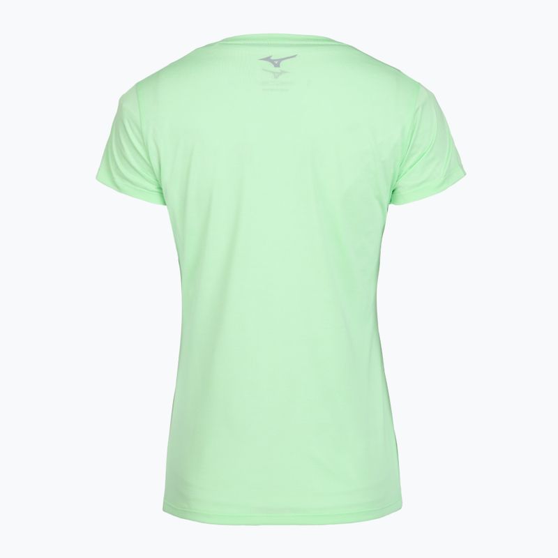 Koszulka do biegania damska Mizuno Core Tee neo mint 2