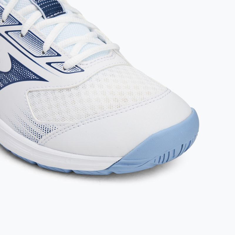 Buty do siatkówki Mizuno Cyclone Speed 5 white/bellwether blue/bel air blue 7