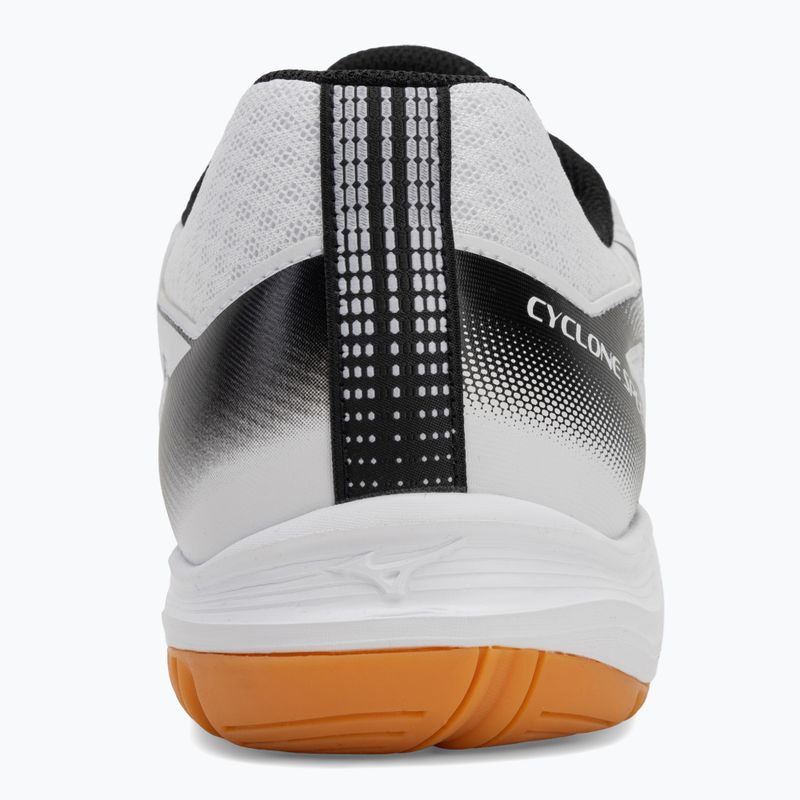 Buty do siatkówki Mizuno Cyclone Speed 5 white/black/chamois 6