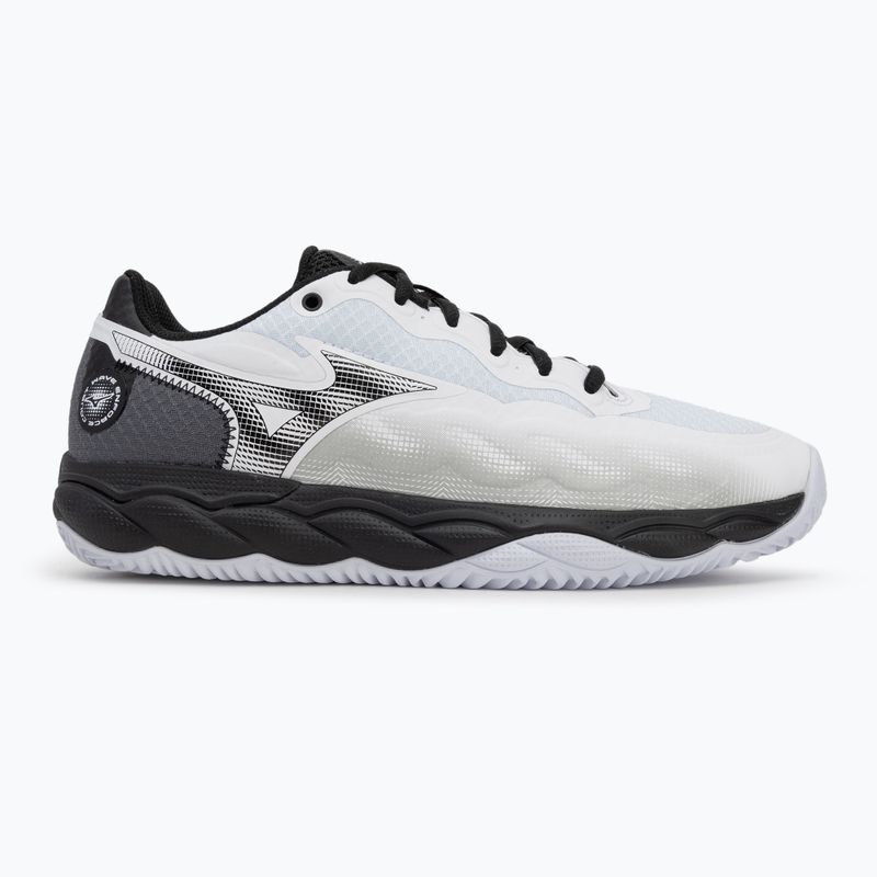 Buty do tenisa męskie Mizuno Wave Enforce Court CC white/ black/ iron gate 2