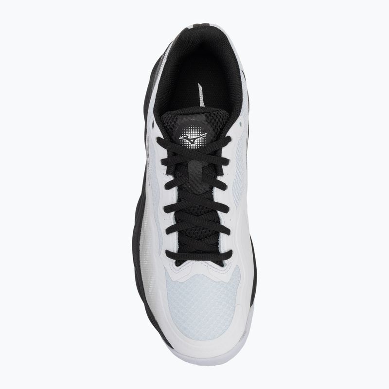Buty do tenisa męskie Mizuno Wave Enforce Court CC white/ black/ iron gate 5