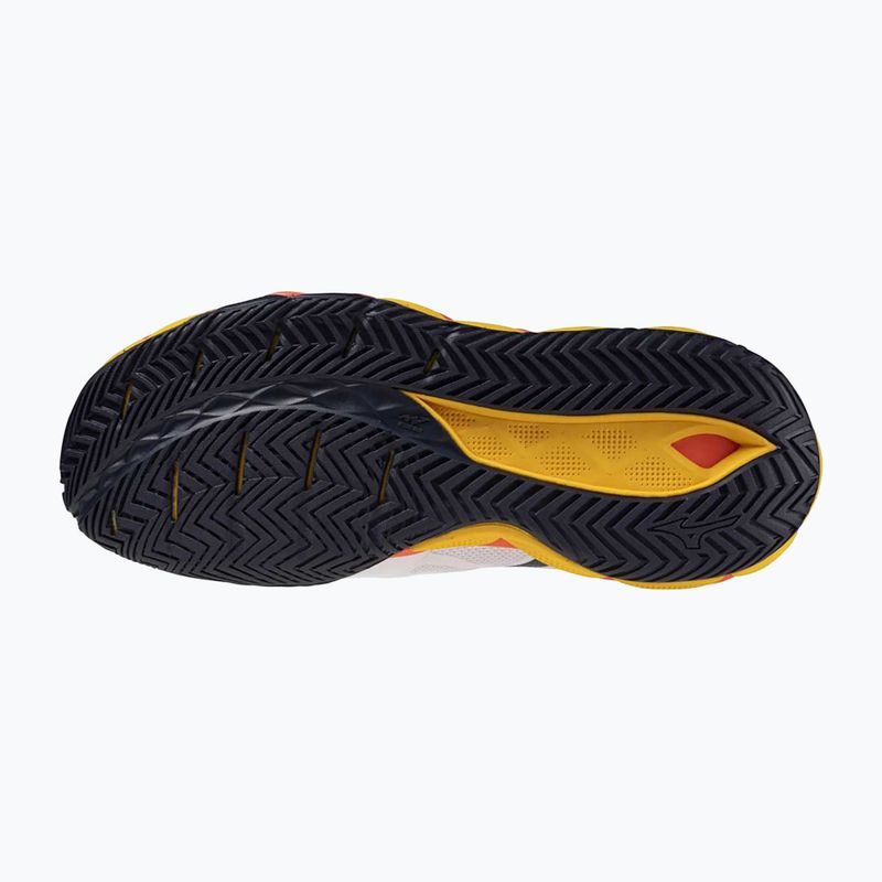 Buty do tenisa Mizuno Wave Enforce Tour 6 AC white/fiery coral 2/citrus 9