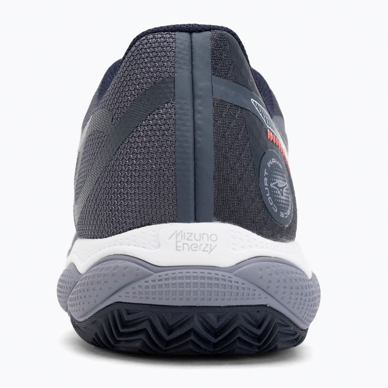 Buty do tenisa Mizuno Wave Enforce Court CC odyssey gray/white/blue granite 6