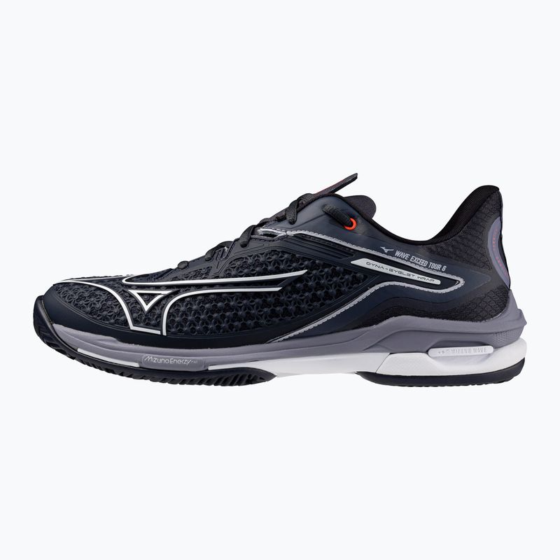 Buty do tenisa Mizuno Wave Exceed Tour 6 CC odyssey gray/white/blue granite