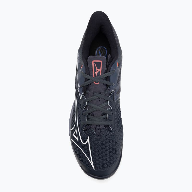 Buty do tenisa Mizuno Wave Exceed Tour 6 CC odyssey gray/white/blue granite 5