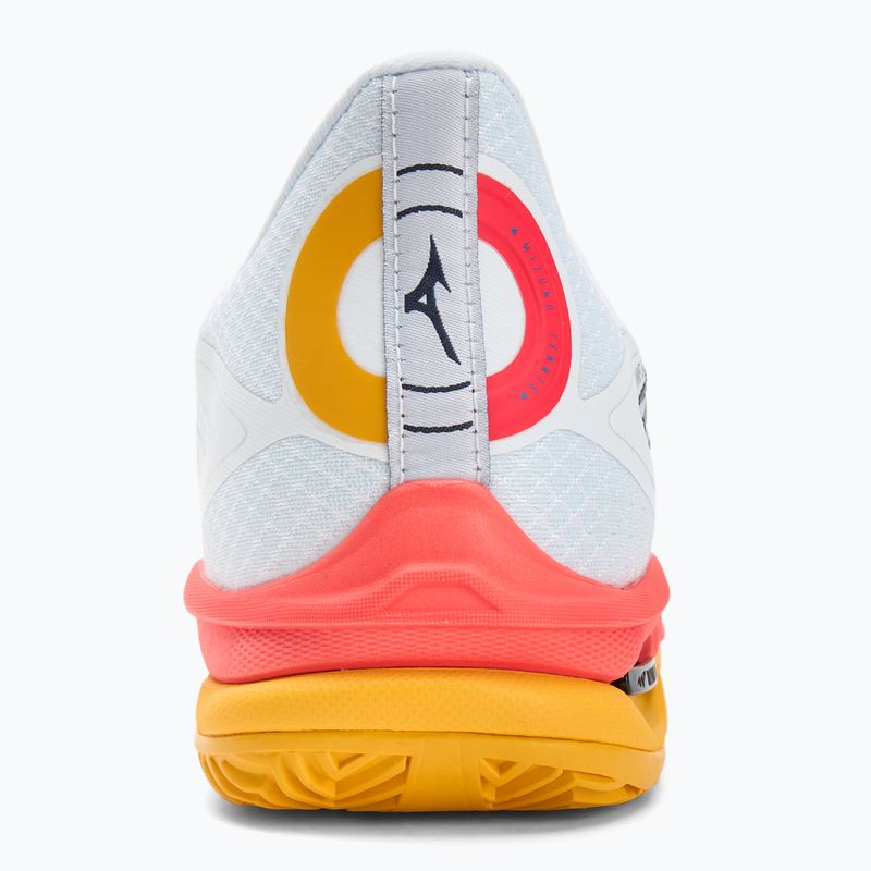 Buty do tenisa Mizuno Wave Exceed Tour 6 CC white/baritone blue/fiery coral 2 6