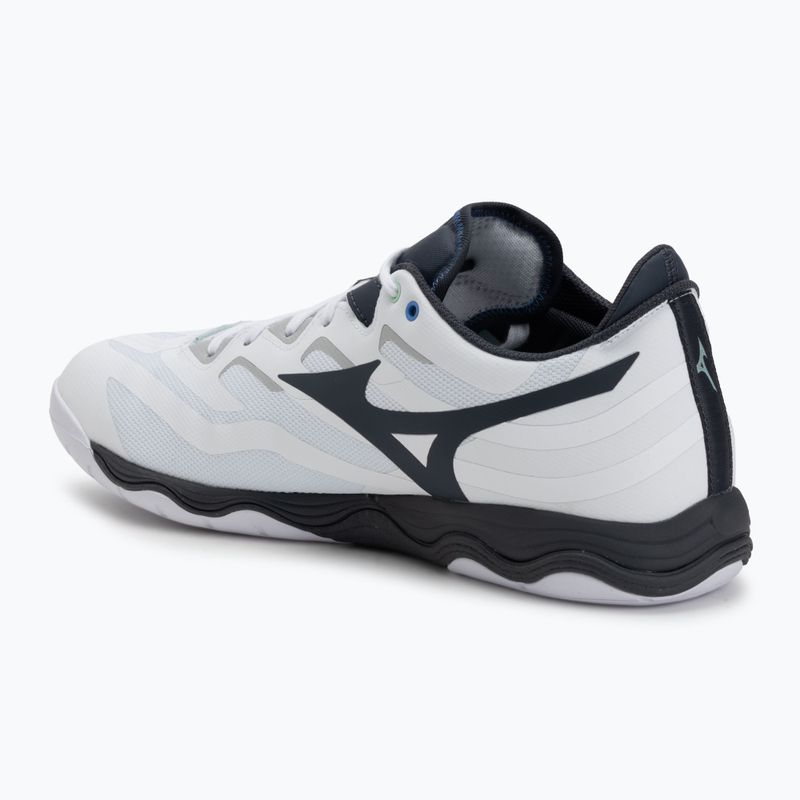 Buty do tenisa Mizuno Wave Medal Neo white/neo mint/india ink 3