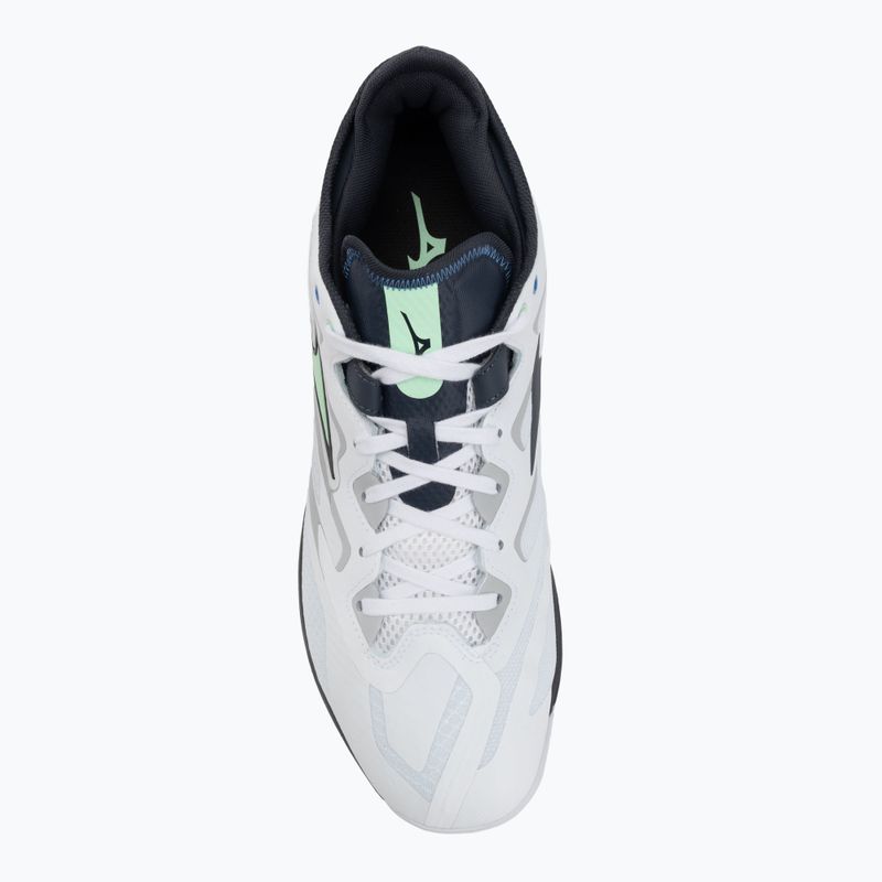 Buty do tenisa Mizuno Wave Medal Neo white/neo mint/india ink 5