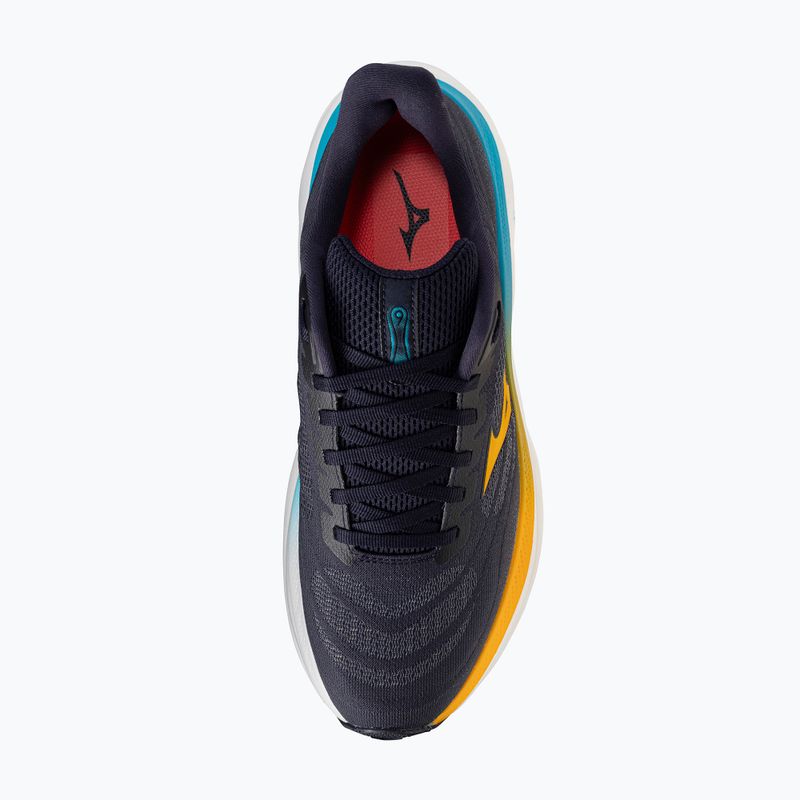 Buty do biegania męskie Mizuno Wave Sky 9 baritone blue/citrus/capri breeze 6