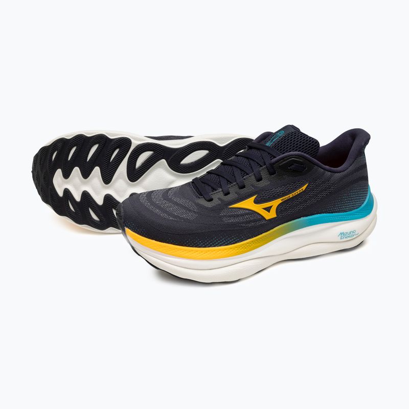 Buty do biegania męskie Mizuno Wave Sky 9 baritone blue/citrus/capri breeze 7