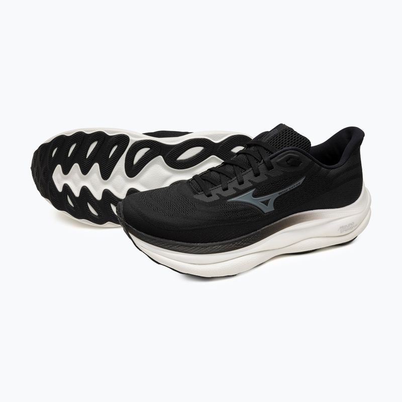 Buty do biegania męskie Mizuno Wave Sky 9 black/metallic gray/black sand 9