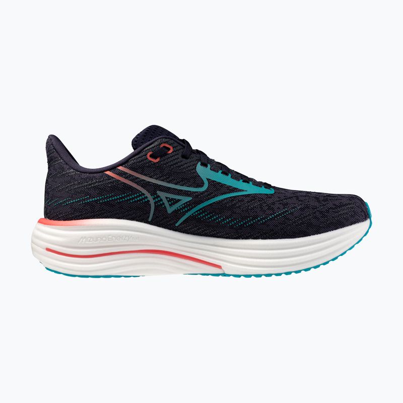Buty do biegania męskie Mizuno Wave Rider 29 odyssey gray/Ccapri breeze/calypso coral 2