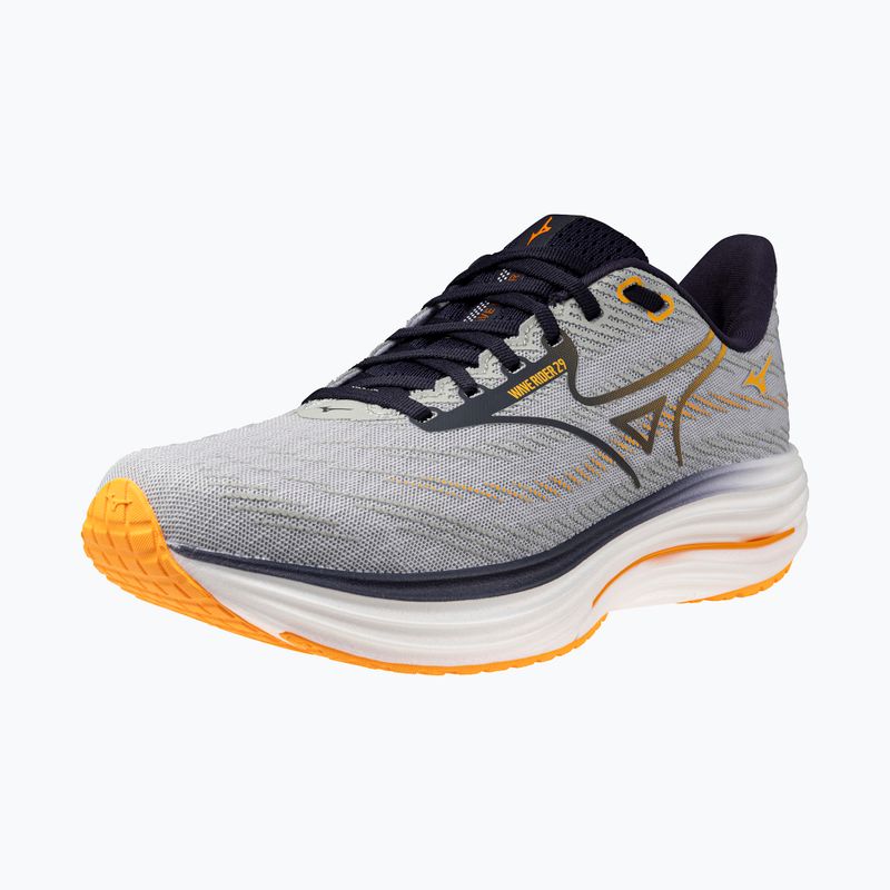 Buty do biegania męskie Mizuno Wave Rider 29 harbor mist/baritone blue/tang orange 10