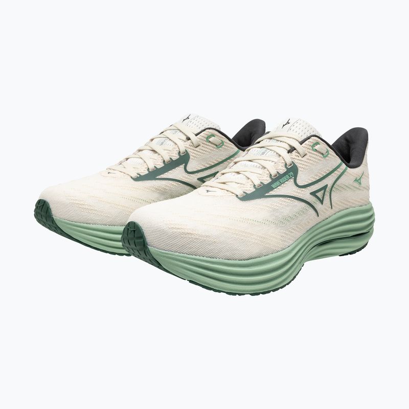 Buty do biegania męskie Mizuno Wave Rider 29 white/bistro green/creme de me 9