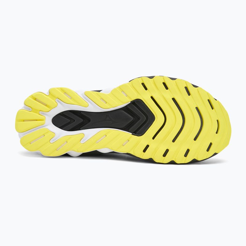 Buty do biegania męskie Mizuno Wave Skyrise 6 black/harbor mist/lemon tonic 4