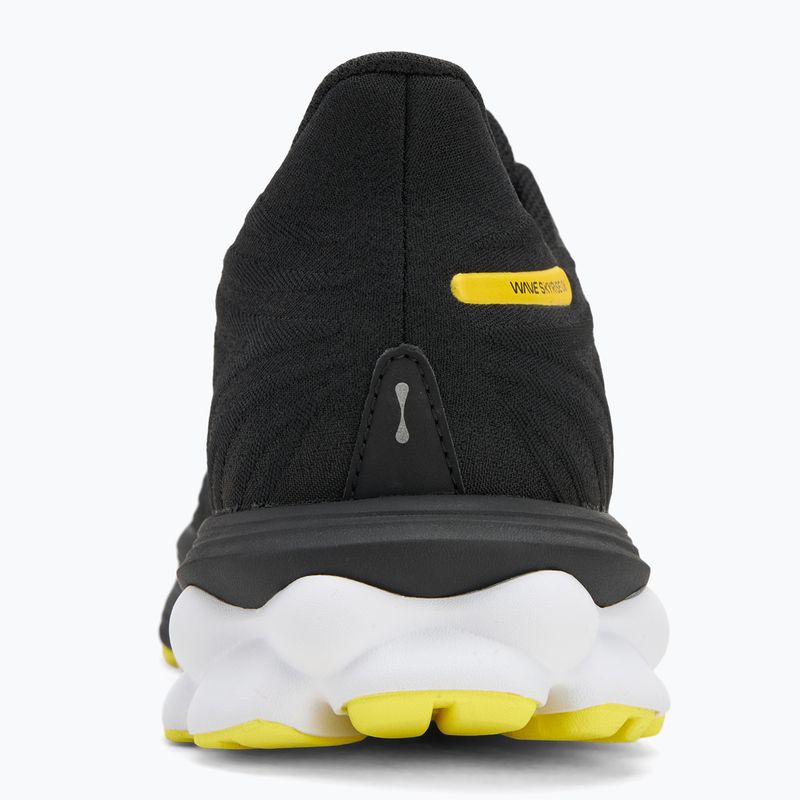 Buty do biegania męskie Mizuno Wave Skyrise 6 black/harbor mist/lemon tonic 6