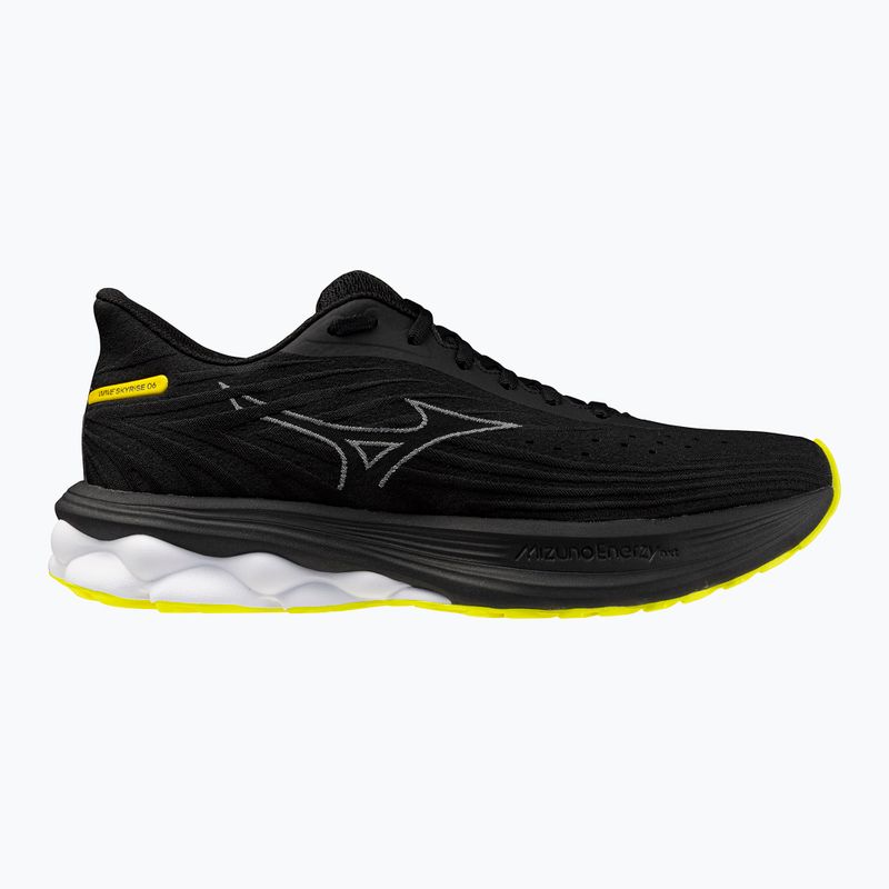Buty do biegania męskie Mizuno Wave Skyrise 6 black/harbor mist/lemon tonic 8