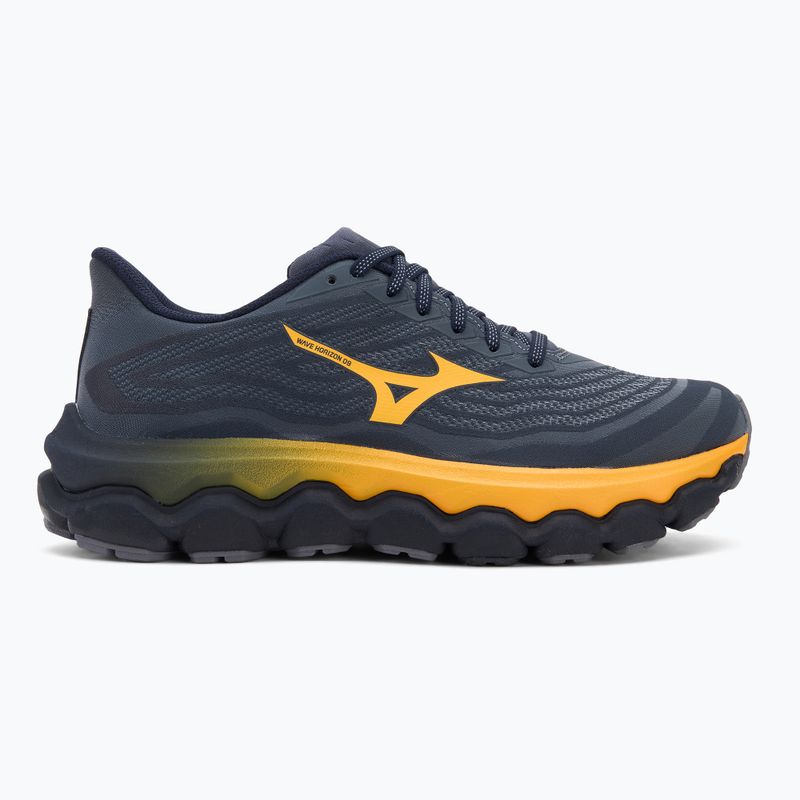 Buty do biegania męskie Mizuno Wave Horizon 8 blue granite/citrus/baritone blue 2