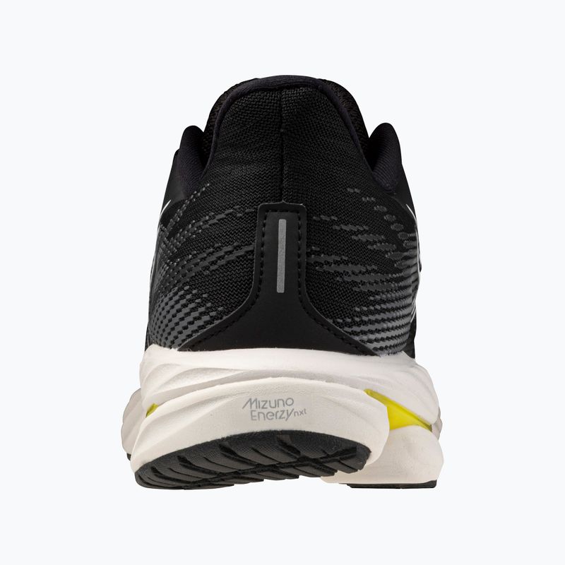 Buty do biegania męskie Mizuno Wave Inspire 21 black/white/vibrant yellow 12