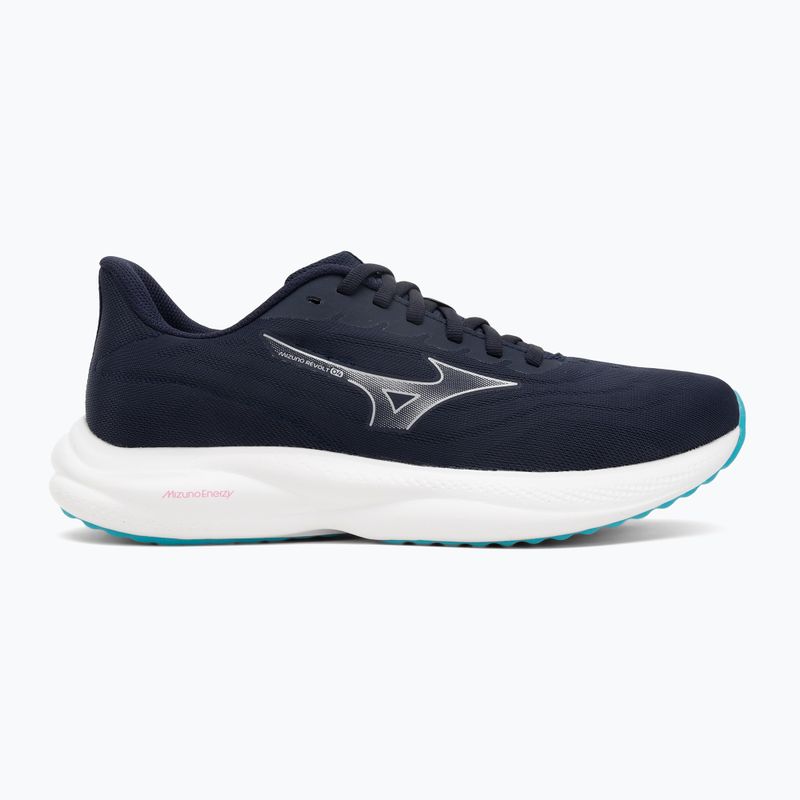 Buty do biegania męskie Mizuno Revolt 4 baritone blue/silver/capri bre 2