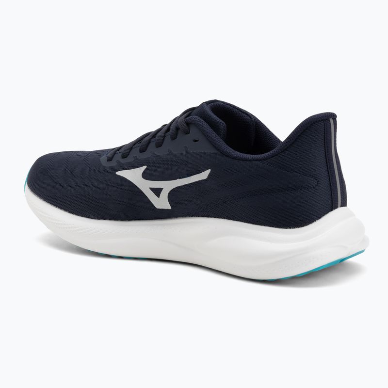 Buty do biegania męskie Mizuno Revolt 4 baritone blue/silver/capri bre 3