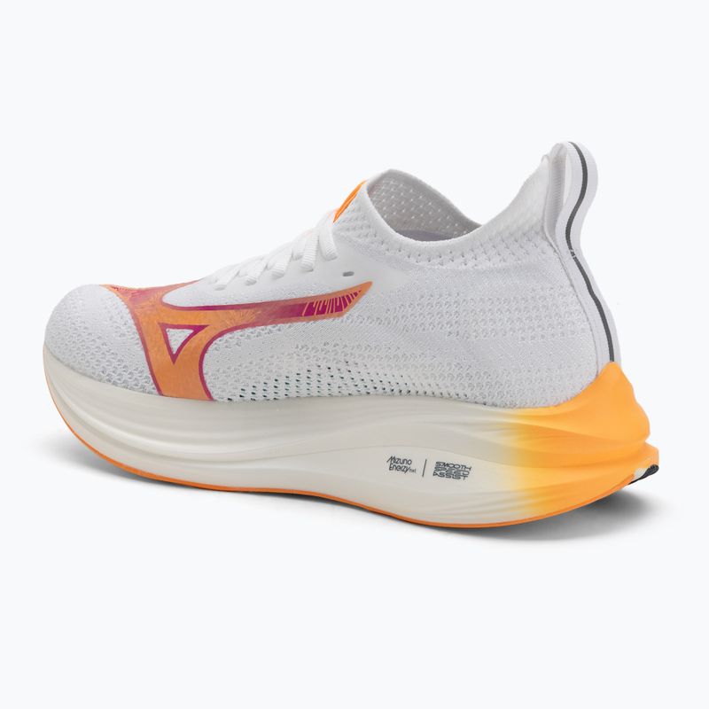 Buty do biegania Mizuno Neo Zen white/tang orange/pink tetra 3