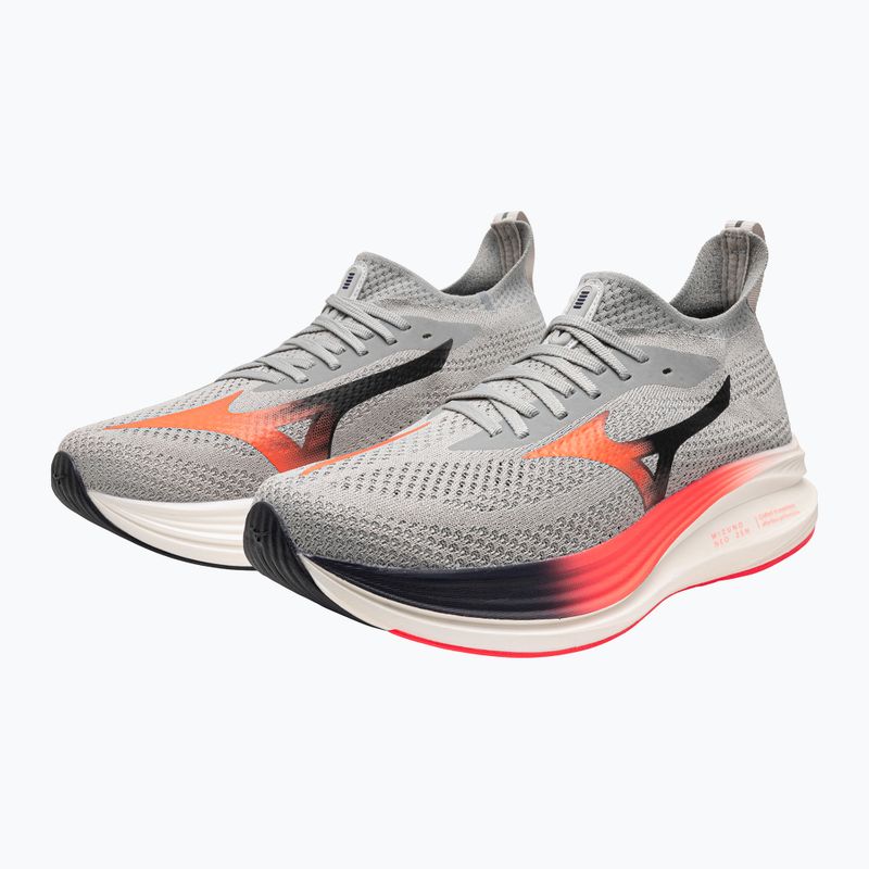Buty do biegania męskie Mizuno Neo Zen odyssey gray/silver/citrus 8