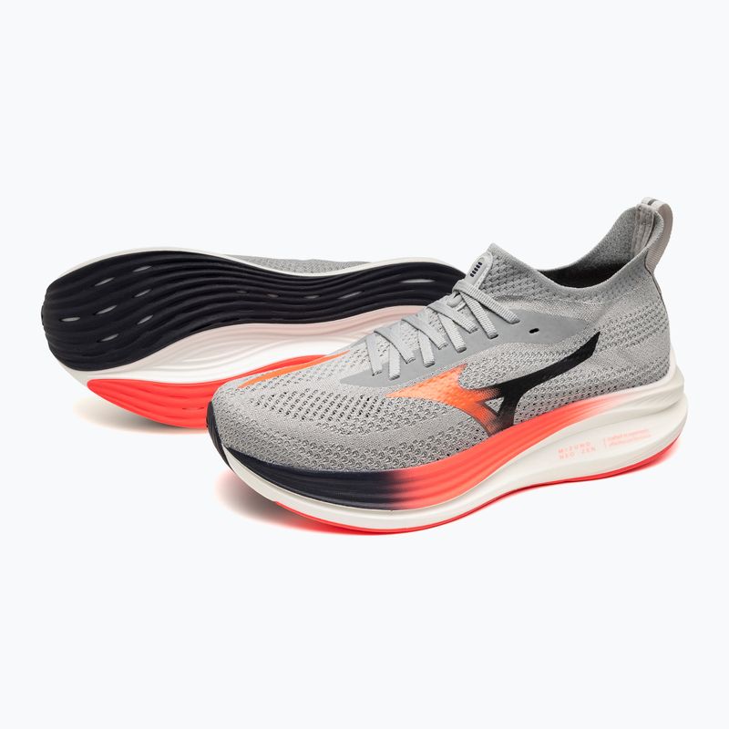 Buty do biegania męskie Mizuno Neo Zen odyssey gray/silver/citrus 9